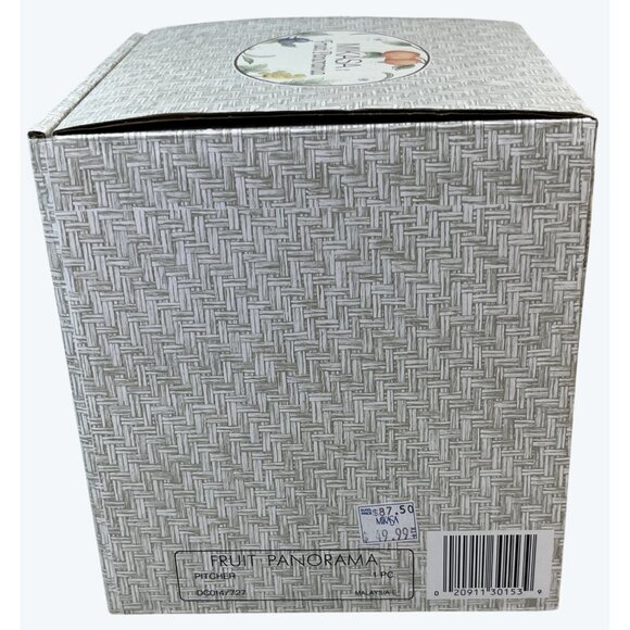 NIB Mikasa Country Classics DC014/727  Fruit Panorama 32 Ounce Pitcher - Picture 9 of 9